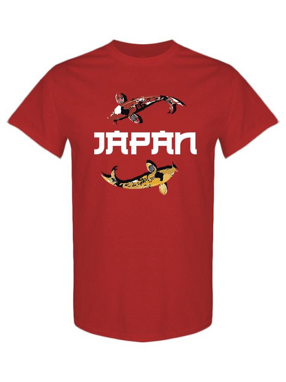 Japan Koi Fish T-shirt -SPIdeals Designs