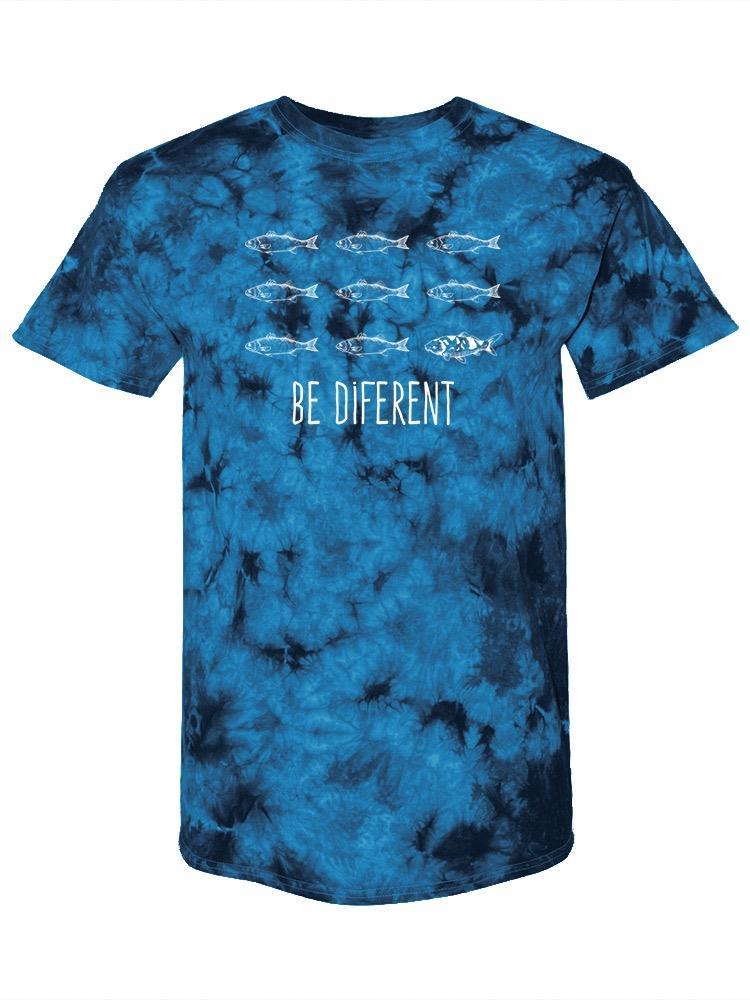 Be Different, Fish T-shirt -SmartPrintsInk Designs