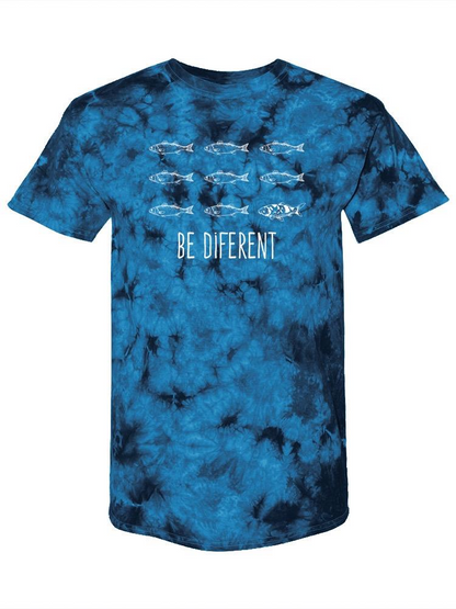 Be Different, Fish T-shirt -SmartPrintsInk Designs