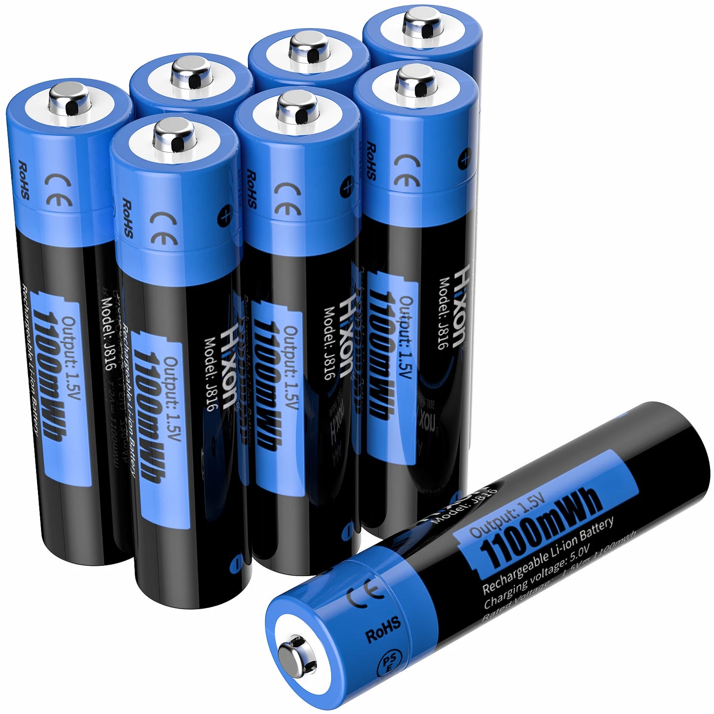 3A Lithium AAA Battery 1.5V Li-ion AAA Rechargeable Battery 1100mWh Batteries 3A Bateria Baterias with AAA/AA Battery Holder