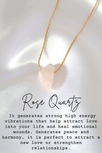 Raw Natural Crystals | 24K Pendant  Necklaces