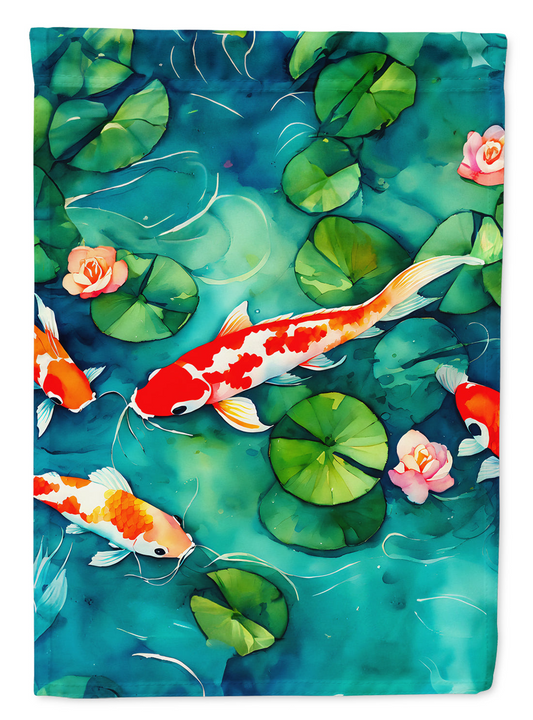 Koi Fish House Flag