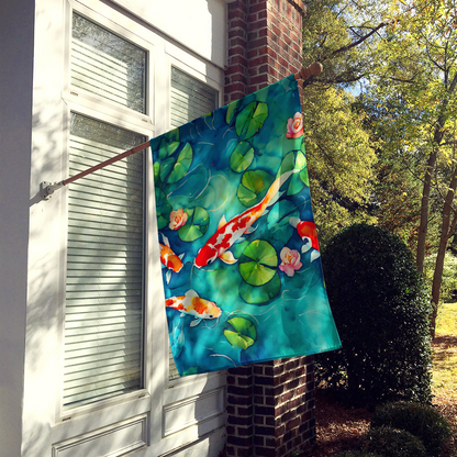 Koi Fish House Flag