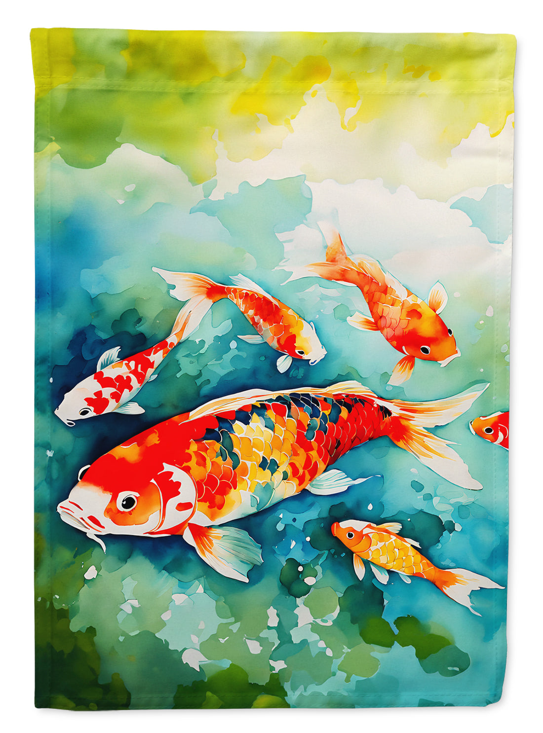 Koi Fish House Flag