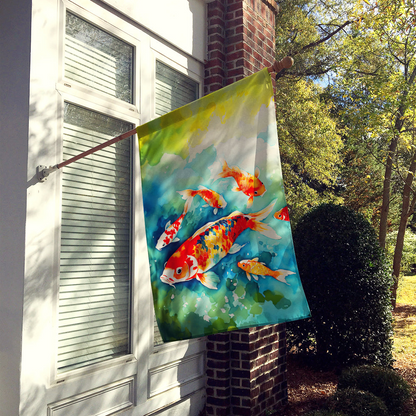 Koi Fish House Flag