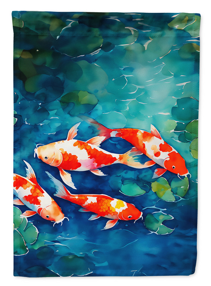 Koi Fish House Flag