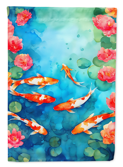 Koi Fish House Flag