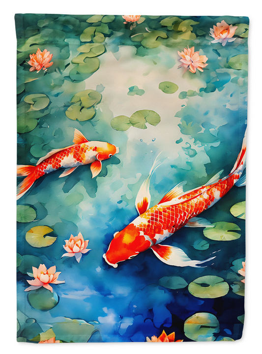 Koi Fish House Flag