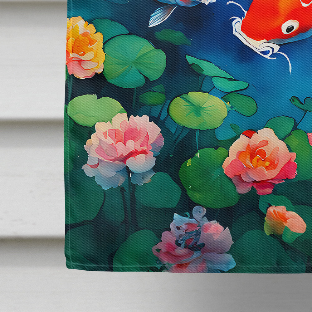 Koi Fish House Flag