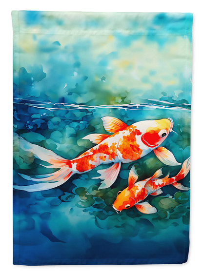 Koi Fish House Flag