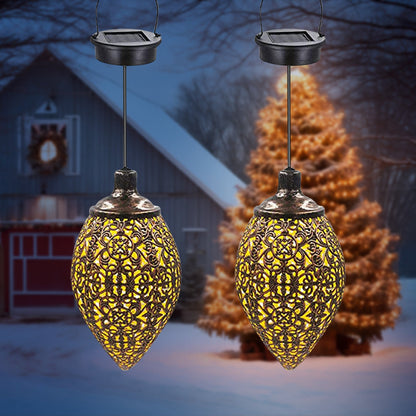 Solar Light LED Lantern Garland Waterproof Hanging Outdoor Fairy Light