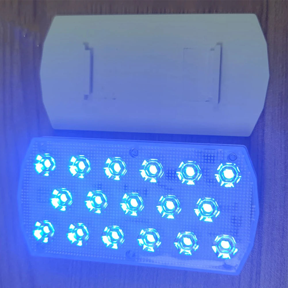 Submersible LED Lights With Remote Control 10LED Waterproof Battery Powered Rechargeable Hot Tub Light For Aquarium Party Decor