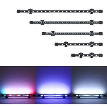 LED Plant Grow Light for Aquariums, Waterproof, suitable for fish tanks 18-58CM. Decorative lighting for underwater aquariums, operates on 90-260V with 5730 chip.