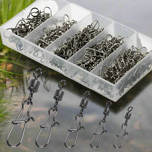 Delysia King Fishing Connector Kit with 50/100/200 Pieces for your fishing gear.