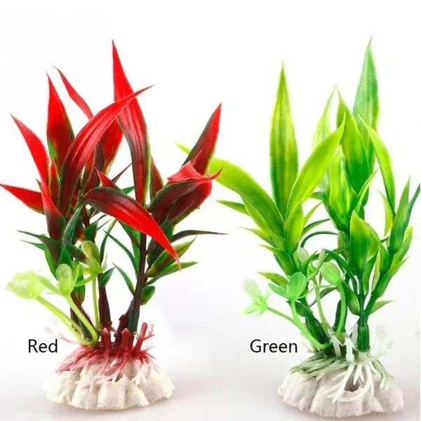 Delysia King 11 cm fish tank decoration plants for simulation.