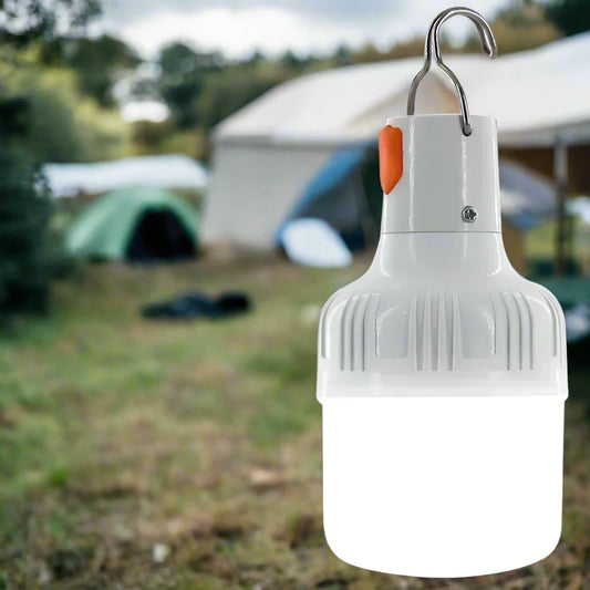 60W Emergency Light for Outdoor Use, Perfect for Camping Gear. USB Rechargeable LED Lantern for Hiking and Sports Activities.