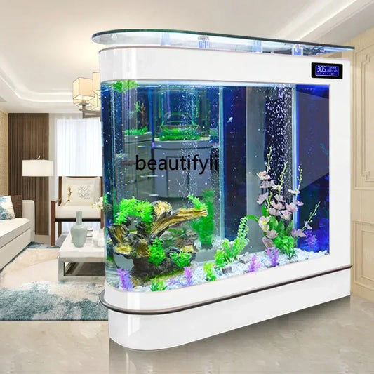 Large 200 Gallon Custom Marine Fish Aquarium, Direct Factory Sale Indoor Acrylic Fish Tank for Home Use.