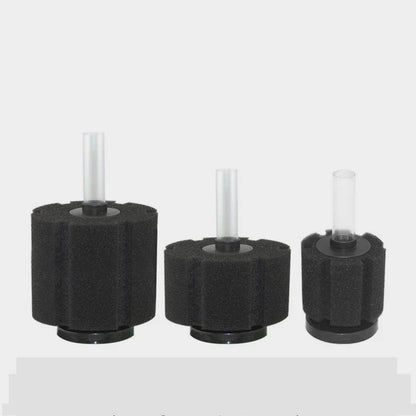 Three-Size Aquarium Air Pump Skimmer: Biochemical Sponge Filter FA011.