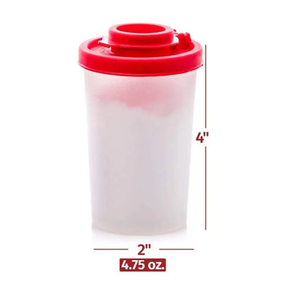 Outdoor Camping Picnic Travel Tool with Lid, Mini Lunch Box Jar, Portable Salt and Pepper Shaker for Seasoning.