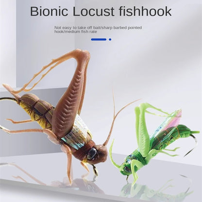 Bionic Fishing Lure designed like a grasshopper and minnow, featuring hard baits and crankbaits. These artificial swimbaits are perfect for catching bass, carp, and pike. Ideal fishing tackle for your needs.