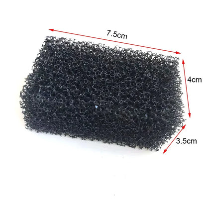 Aquarium filter sponge for fish tanks, air pumps, skimmers, and biochemical filtration. Comes in a pack of 2.