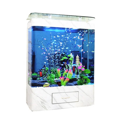 Large 200 Gallon Custom Marine Fish Aquarium, Direct Factory Sale Indoor Acrylic Fish Tank for Home Use.