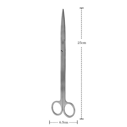 Stainless Steel Scissor Tweezers for Aquarium Plants, Wave Scissors for Grass, Cleaning Tools, and Storage Holder for Fish Tank Accessories.