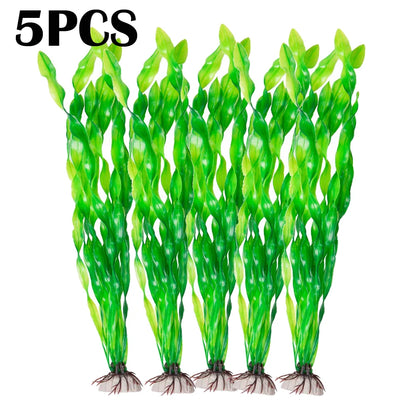 5/10pcs Plastic Aquarium Plants Fish Tank Decorations Artificial Seaweed Water grass Underwater Plants For Aquarium Ornament