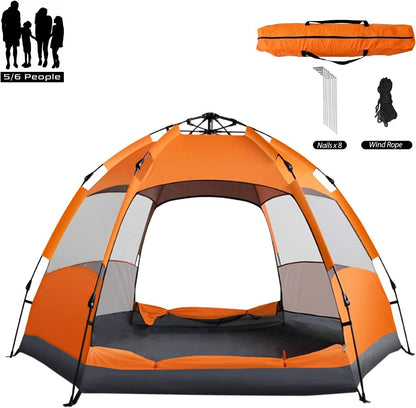 Camping Tent Easy Setup Waterproof Tent for Camping